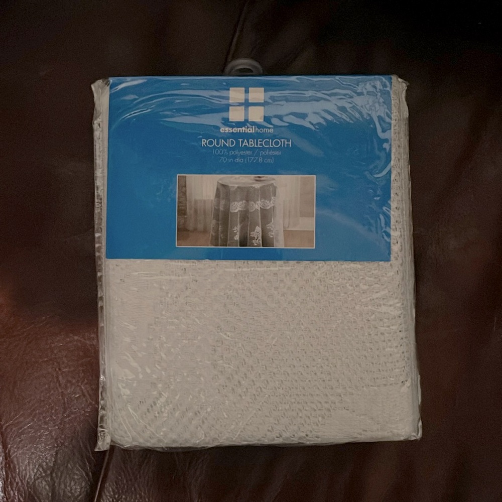 Round Lace Tablecloth